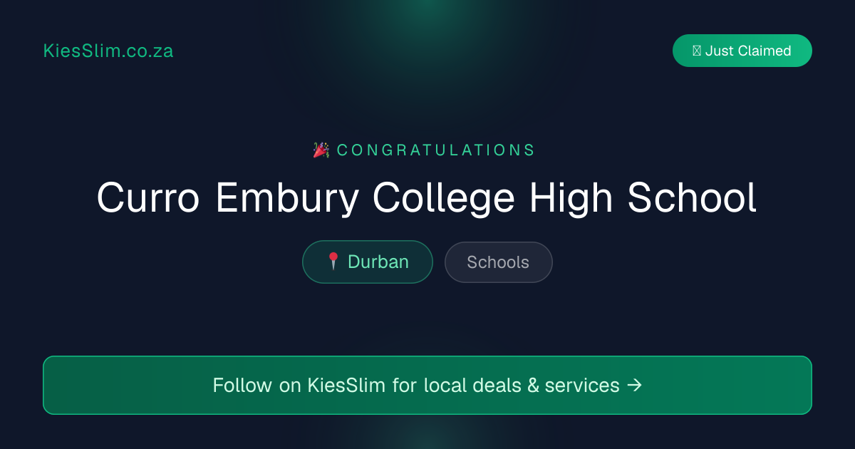 Curro Embury College High School