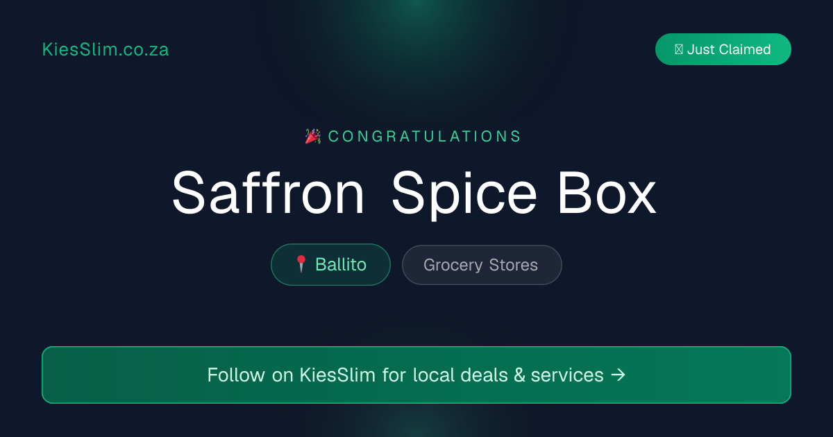 Saffron Spice Box