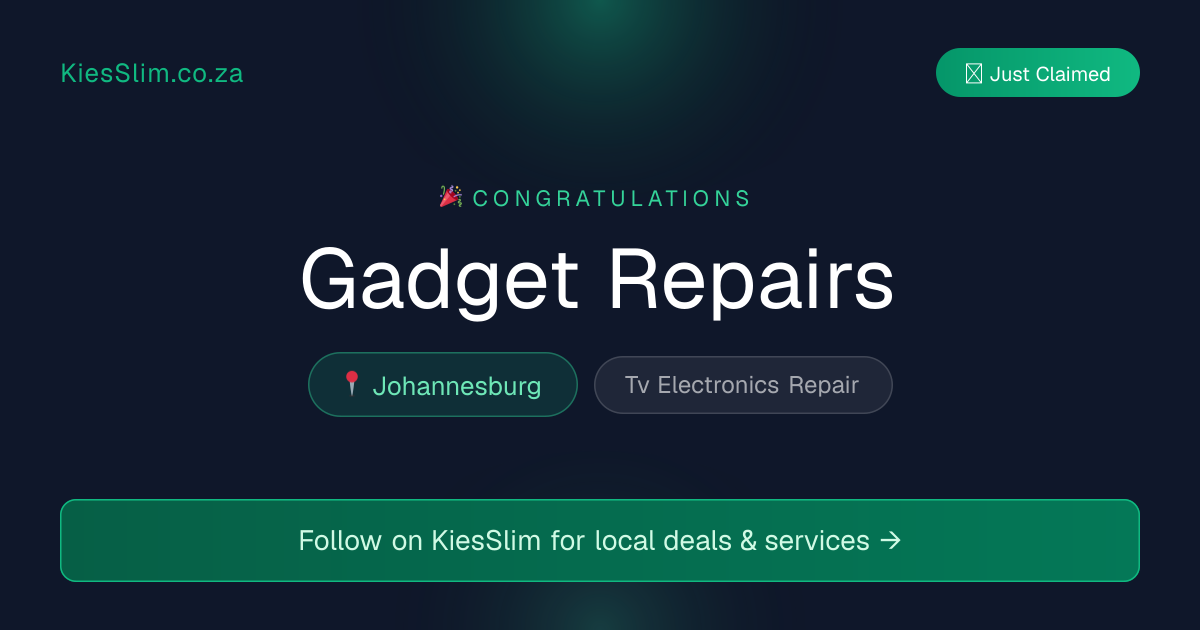 Gadget Repairs
