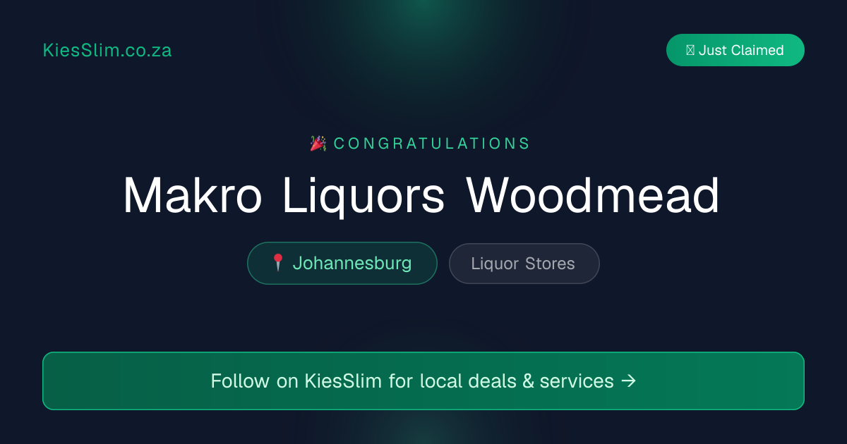 Makro Liquors Woodmead