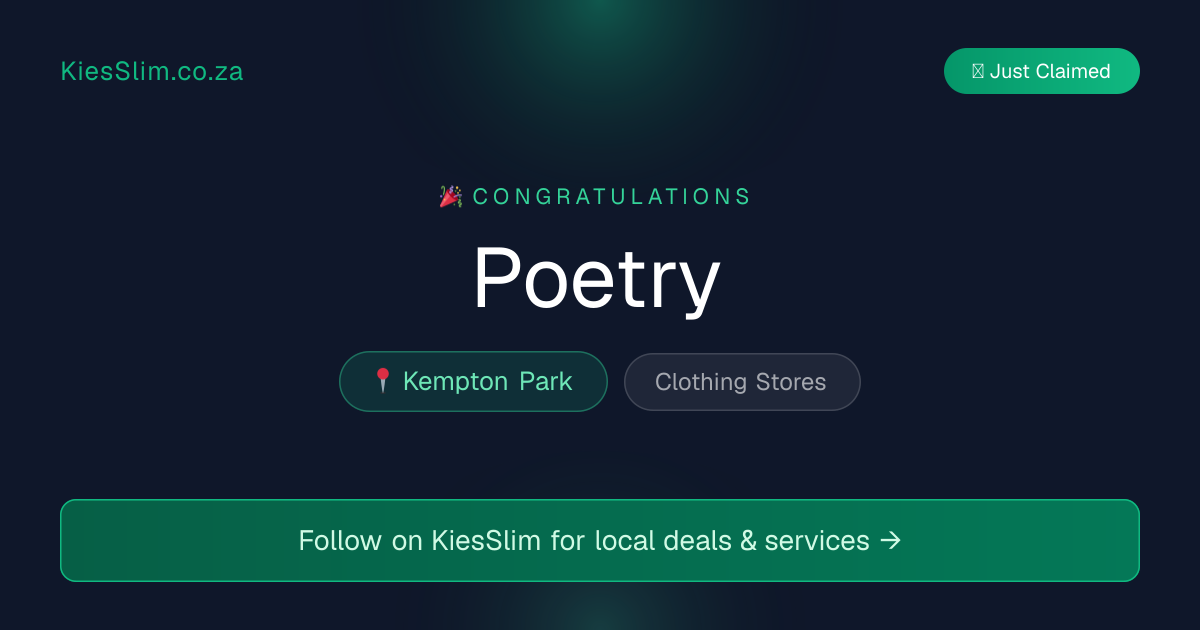 Poetry