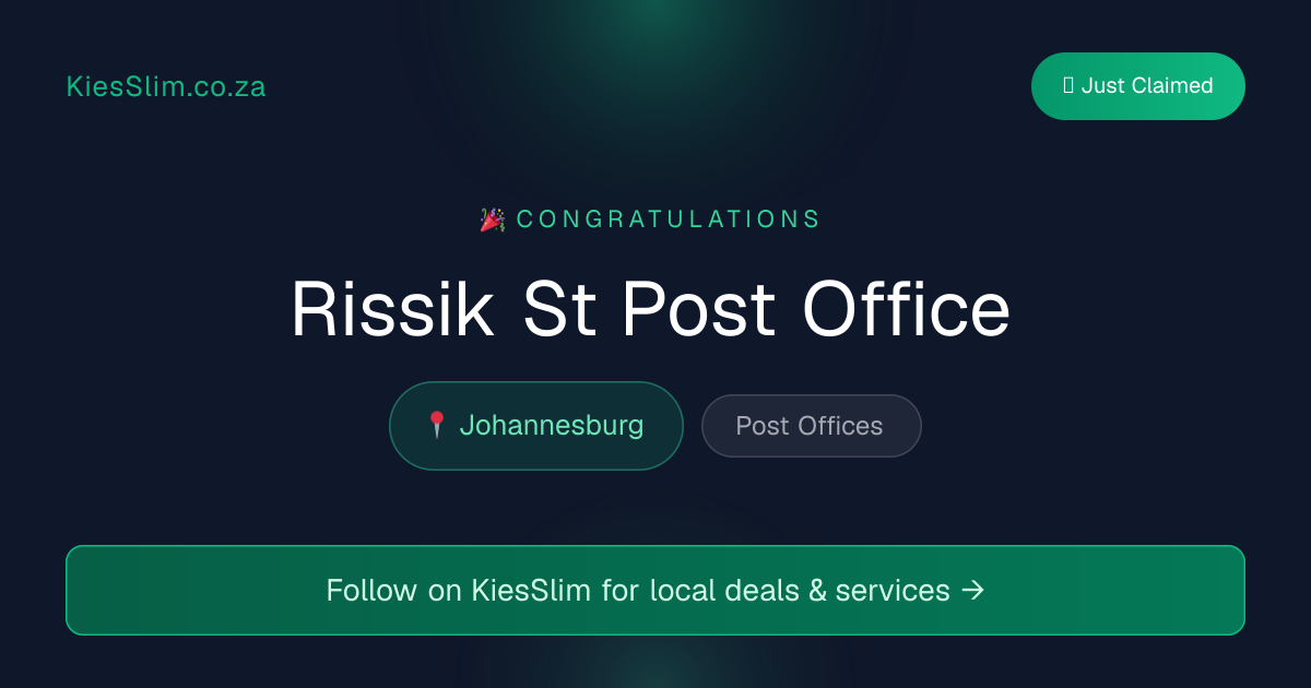 Rissik St Post Office