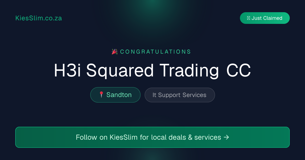 H3i Squared Trading CC