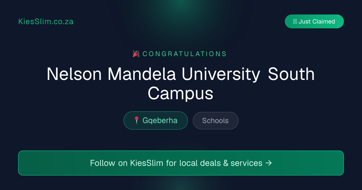 Nelson Mandela University South Campus