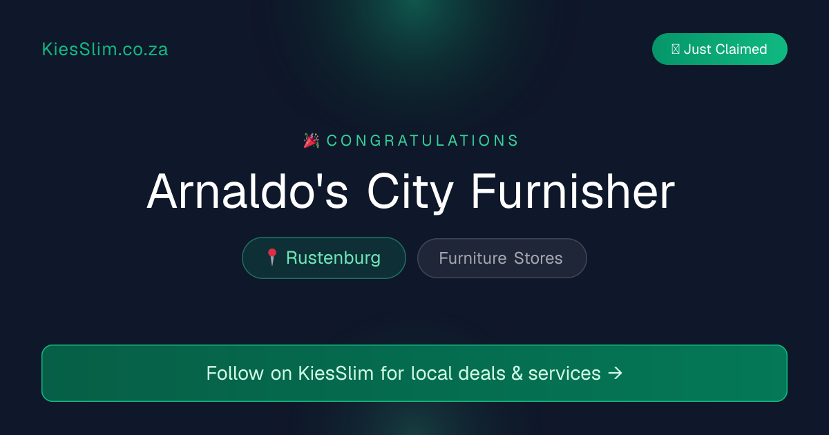 Arnaldo's City Furnisher