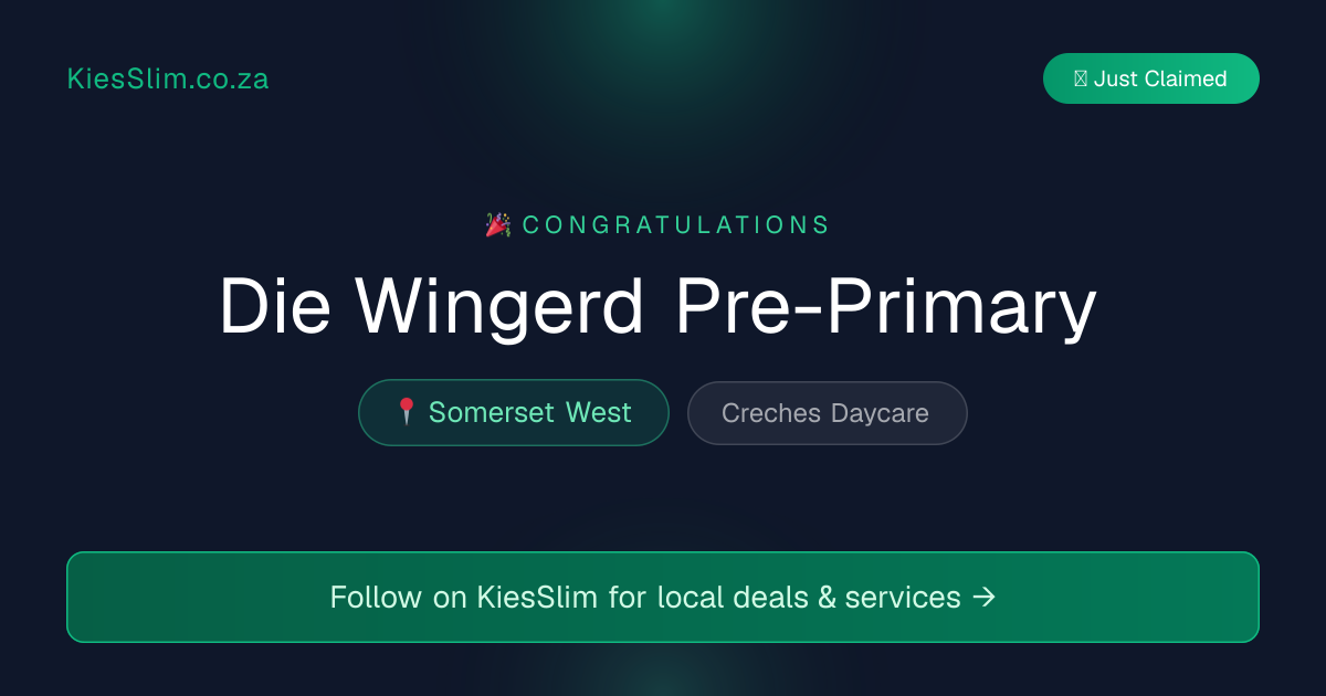 Die Wingerd Pre-Primary