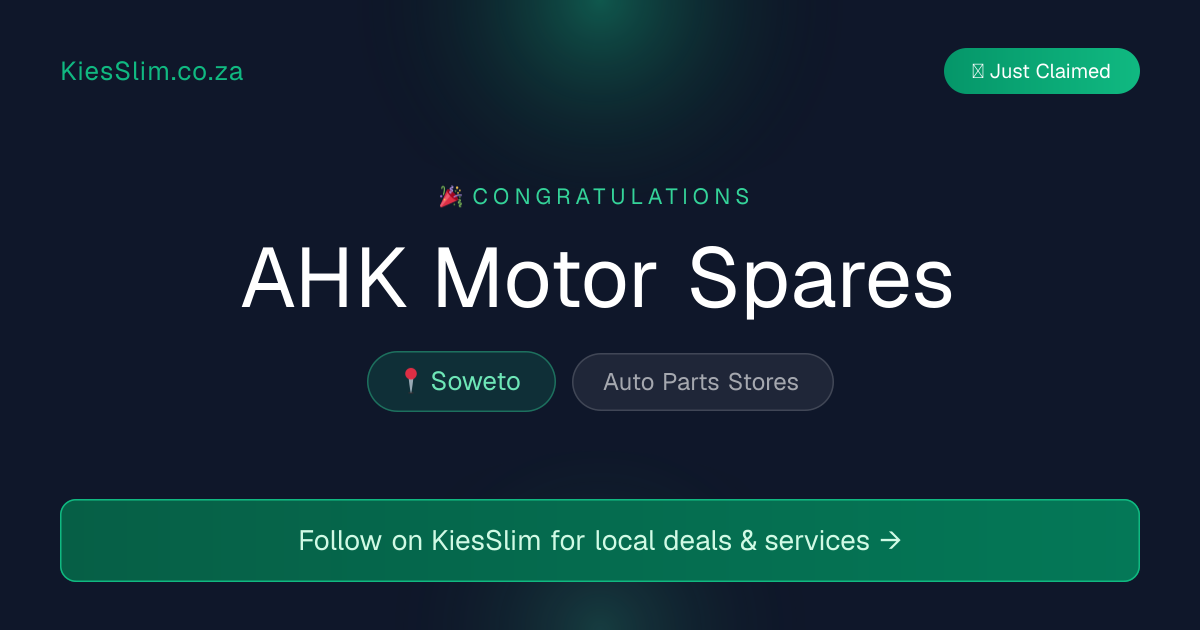 AHK Motor Spares