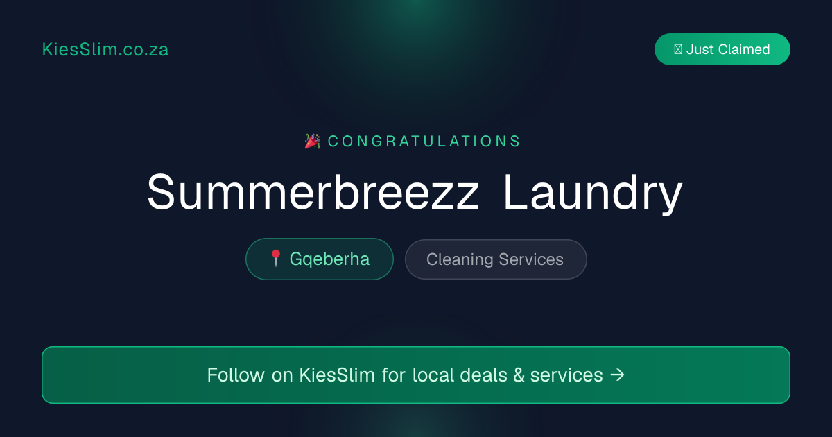 Summerbreezz Laundry