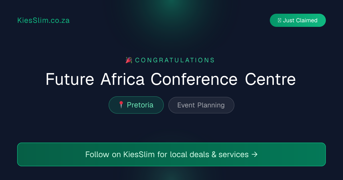 Future Africa Conference Centre