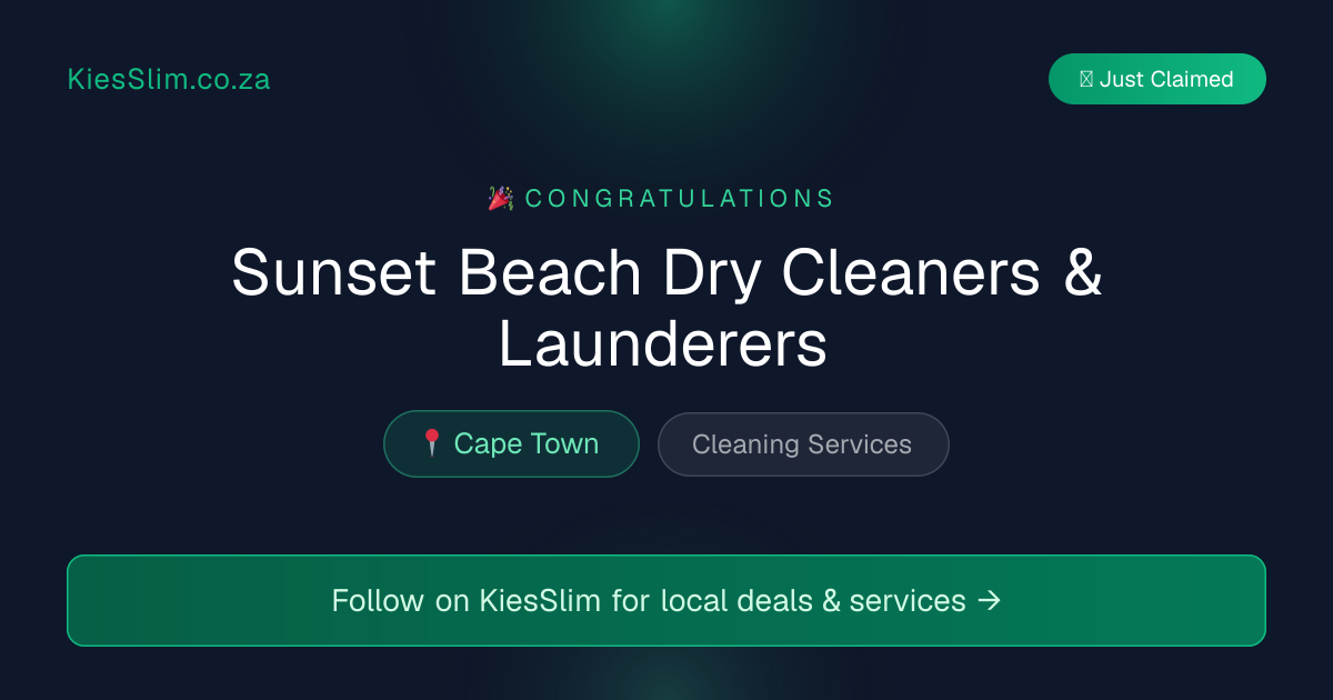 Sunset Beach Dry Cleaners & Launderers
