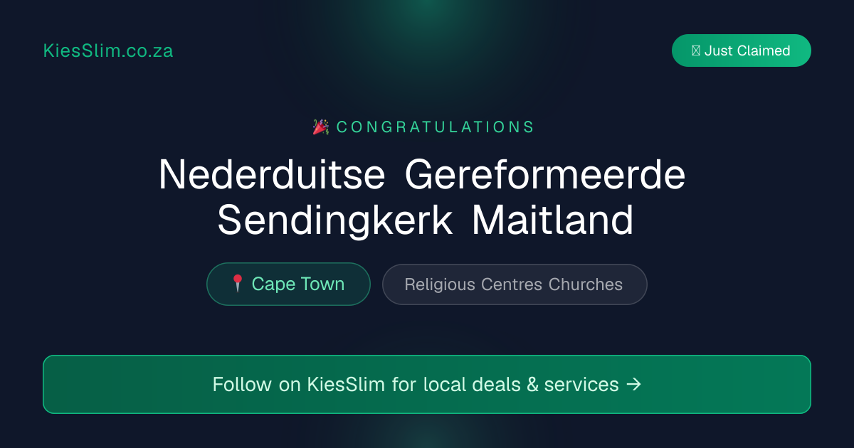 Nederduitse Gereformeerde Sendingkerk Maitland