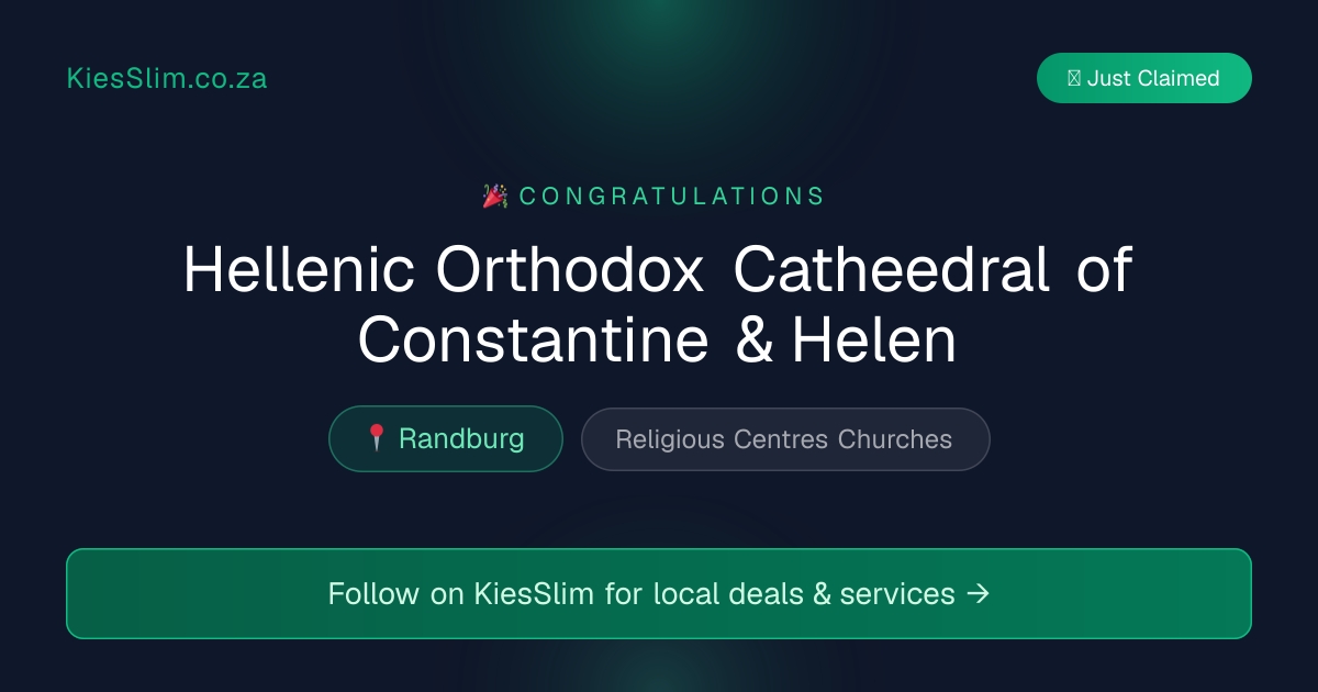 Hellenic Orthodox Catheedral of Constantine & Helen