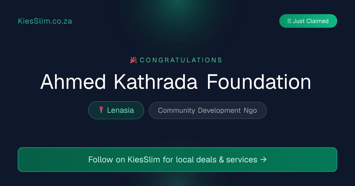 Ahmed Kathrada Foundation