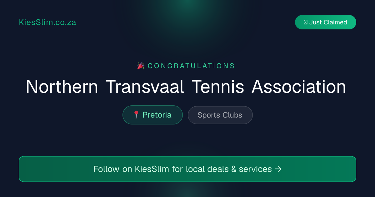 Northern Transvaal Tennis Association