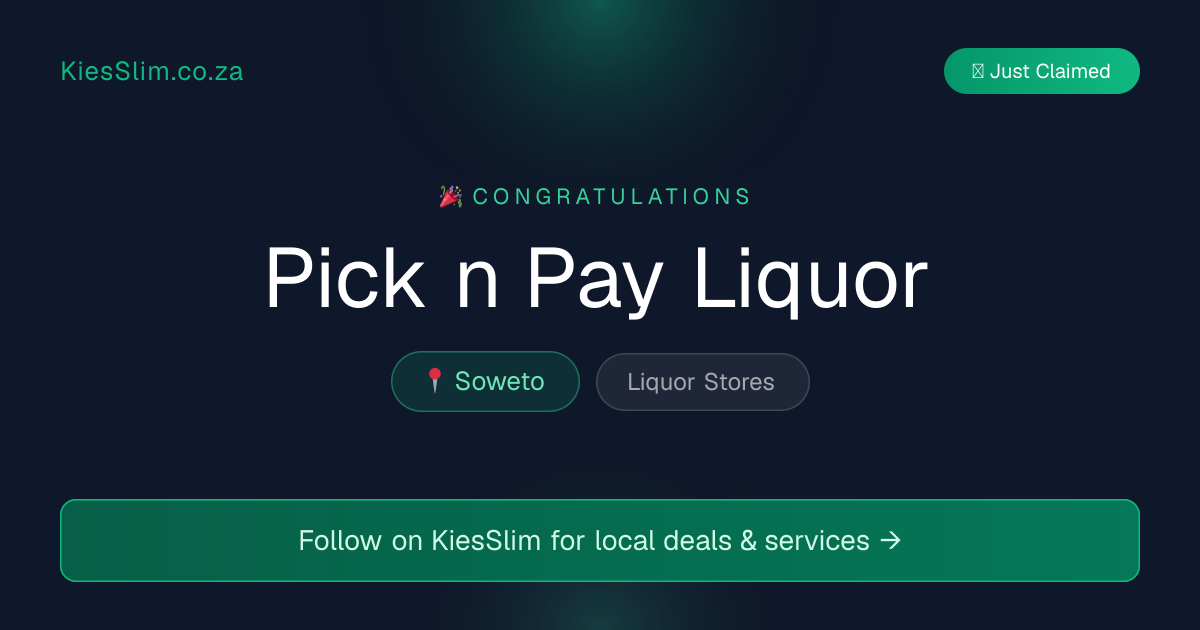 Pick n Pay Liquor