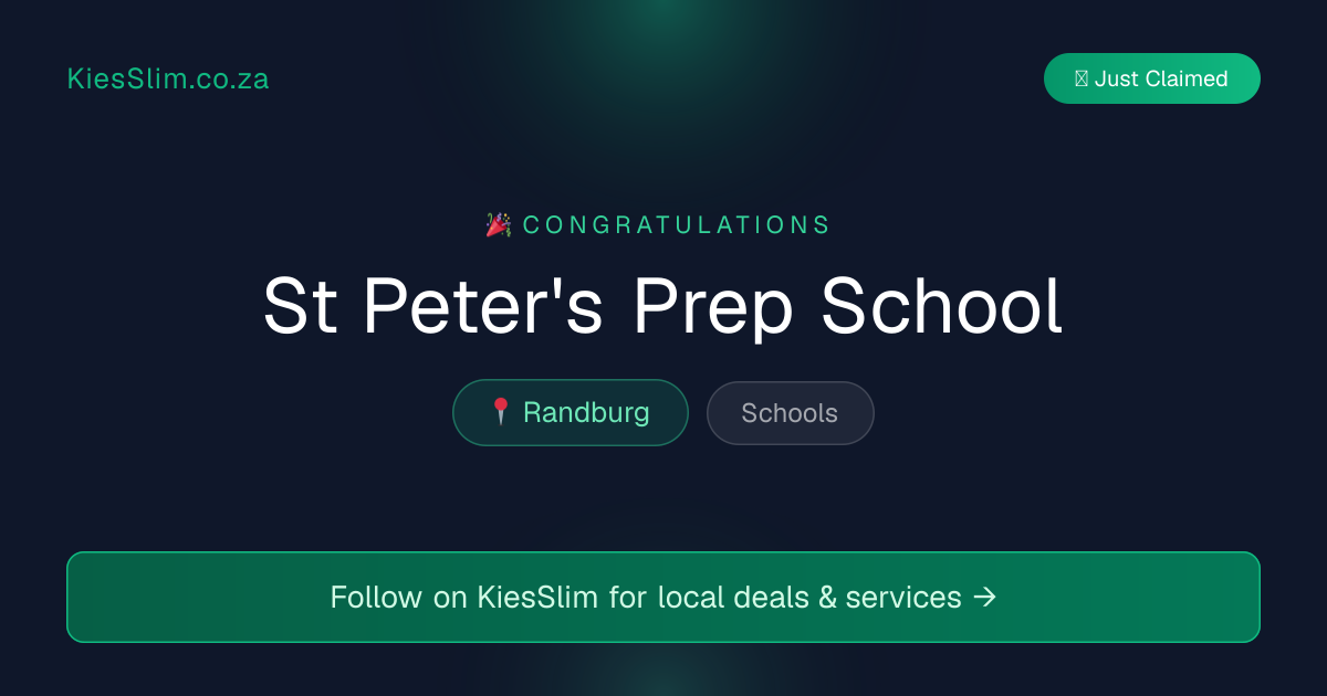 St Peter's Prep School