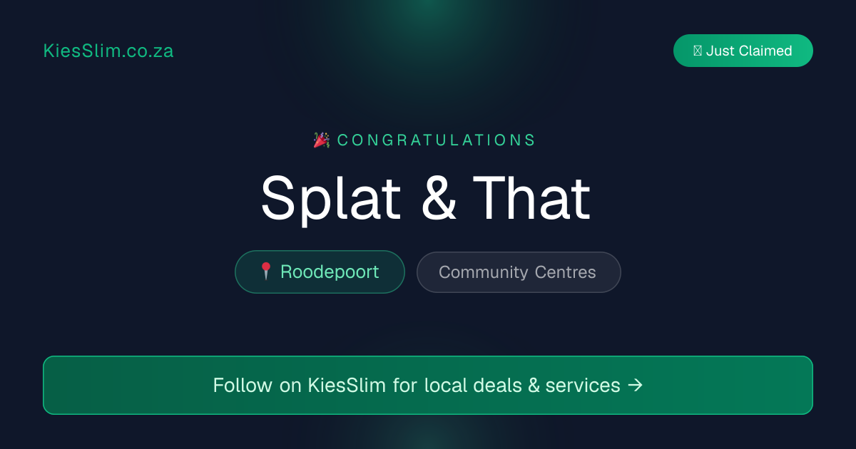 Splat & That