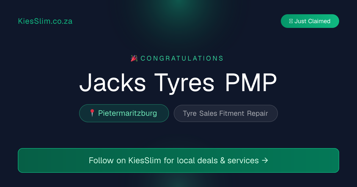 Jacks Tyres PMP