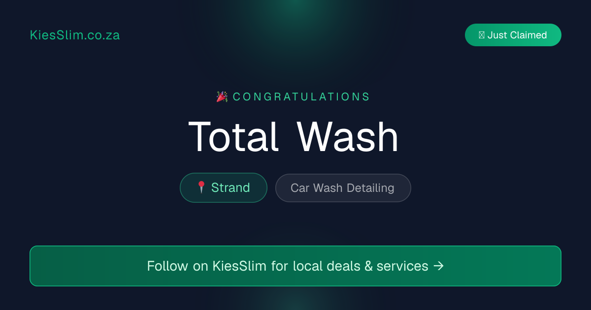 Total Wash
