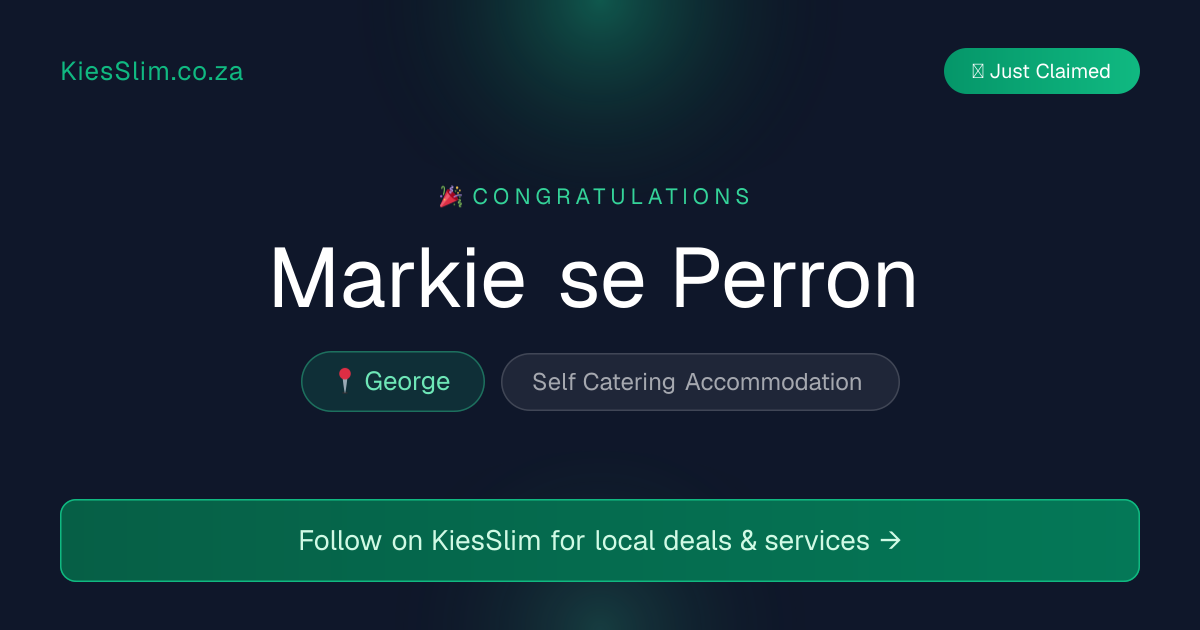 Markie se Perron