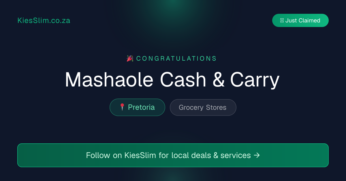 Mashaole Cash & Carry