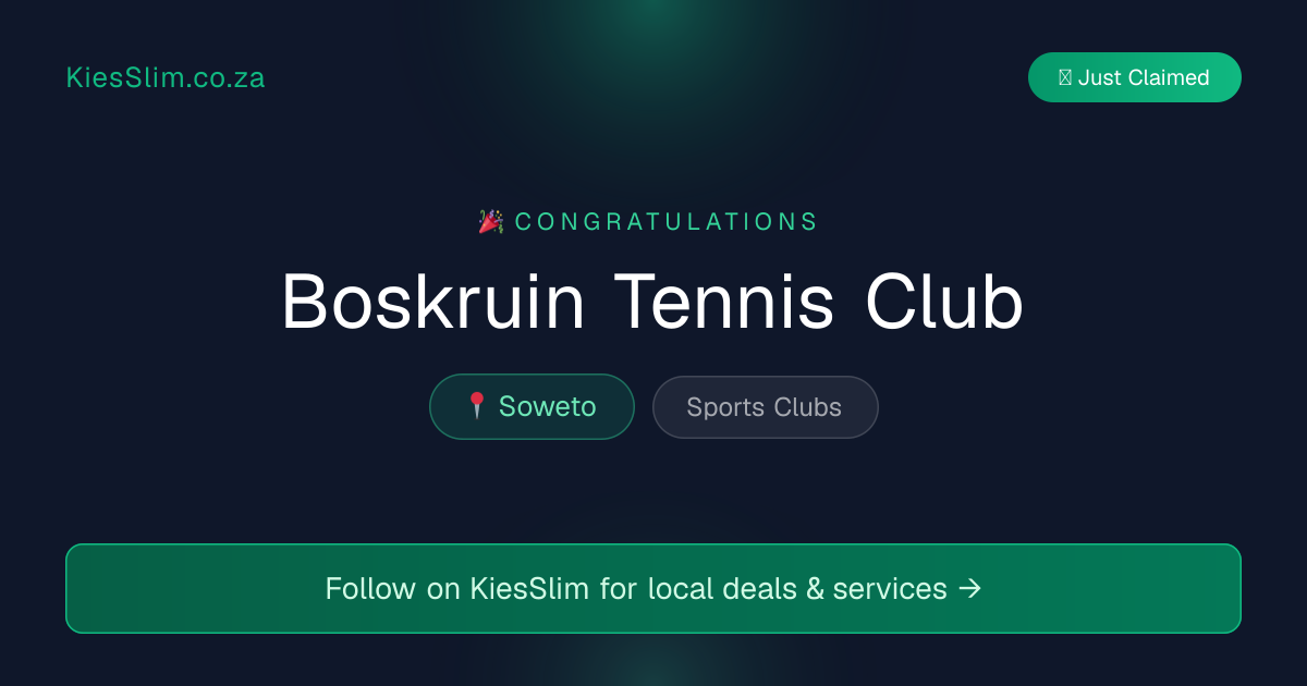 Boskruin Tennis Club