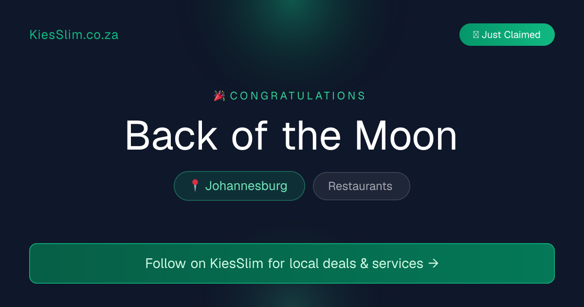 Back of the Moon