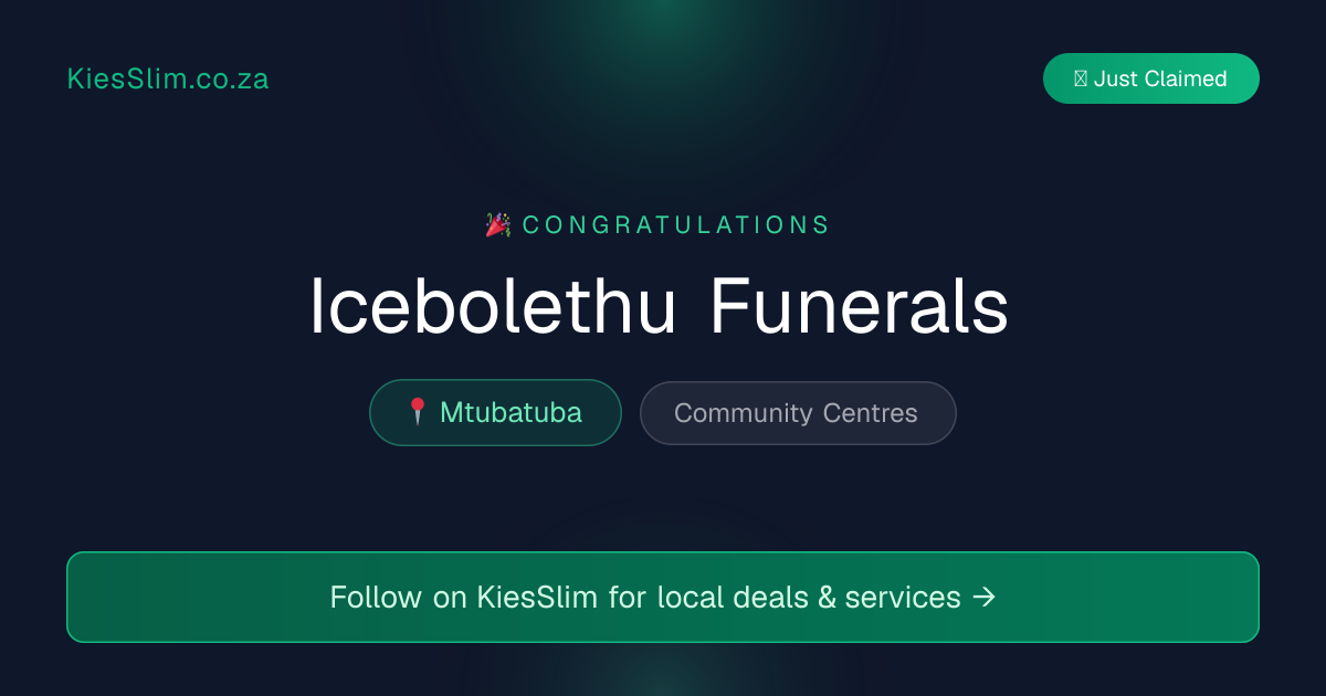 Icebolethu Funerals