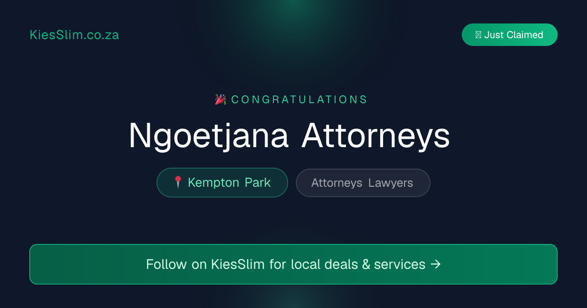 Ngoetjana Attorneys
