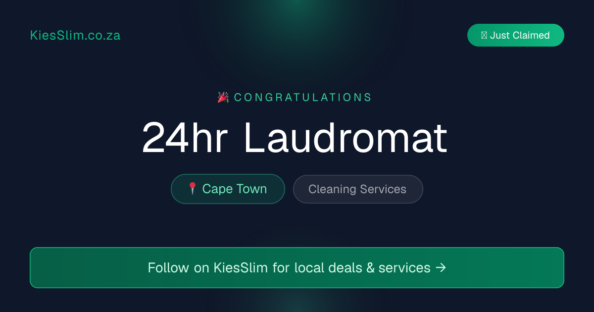 24hr Laudromat