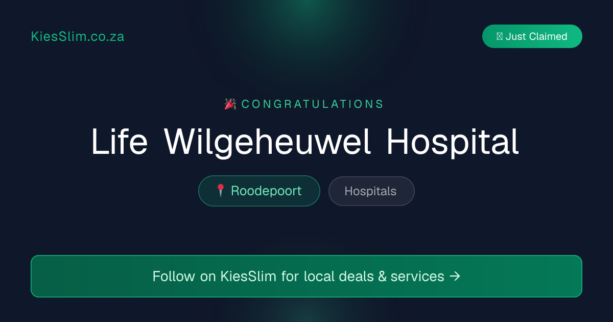 Life Wilgeheuwel Hospital