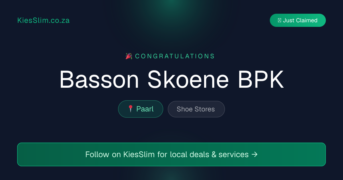 Basson Skoene BPK