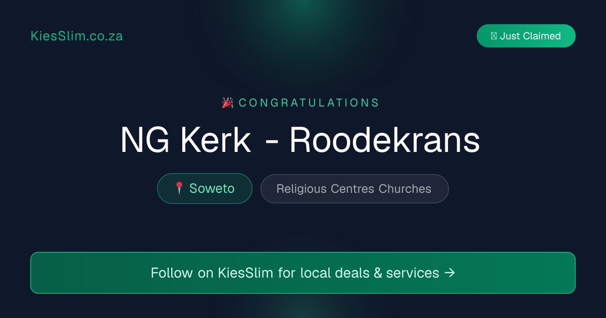 NG Kerk - Roodekrans