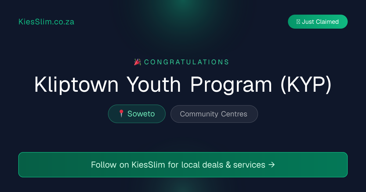 Kliptown Youth Program (KYP)