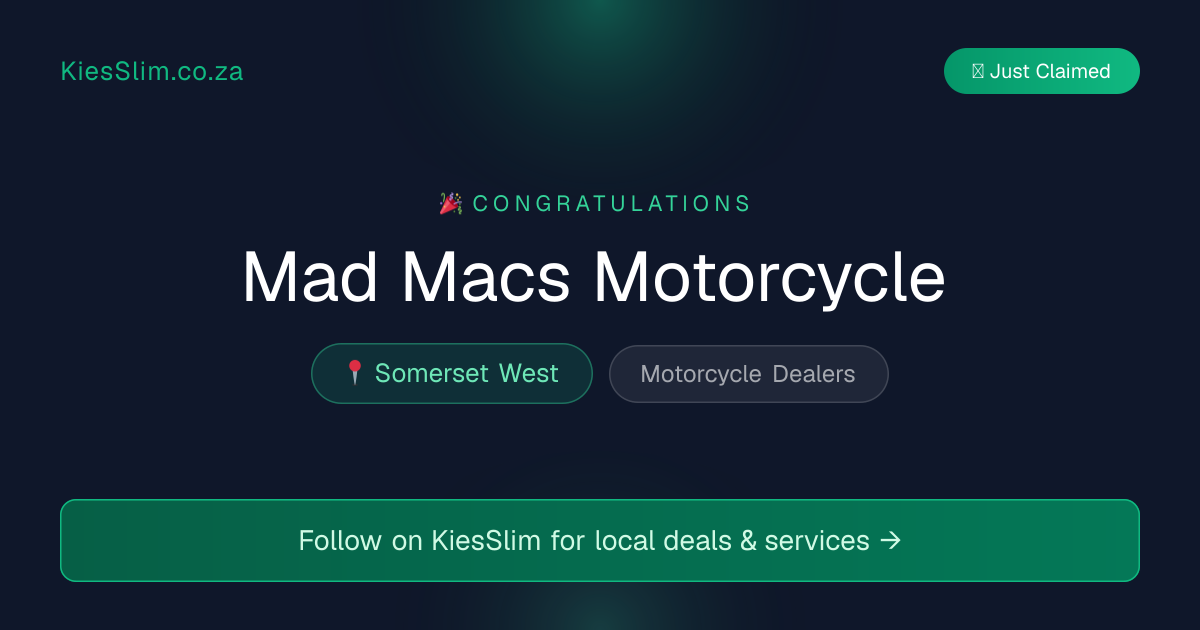 Mad Macs Motorcycle
