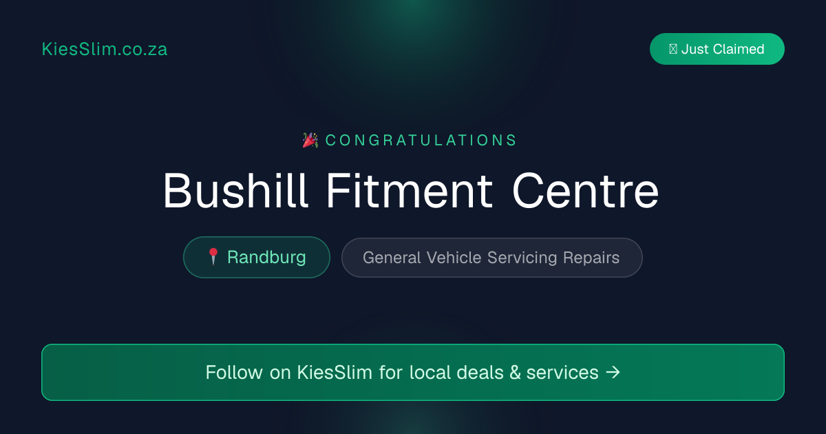 Bushill Fitment Centre