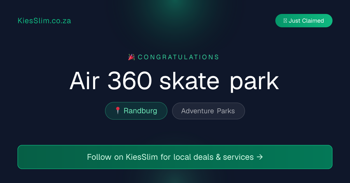 Air 360 skate park