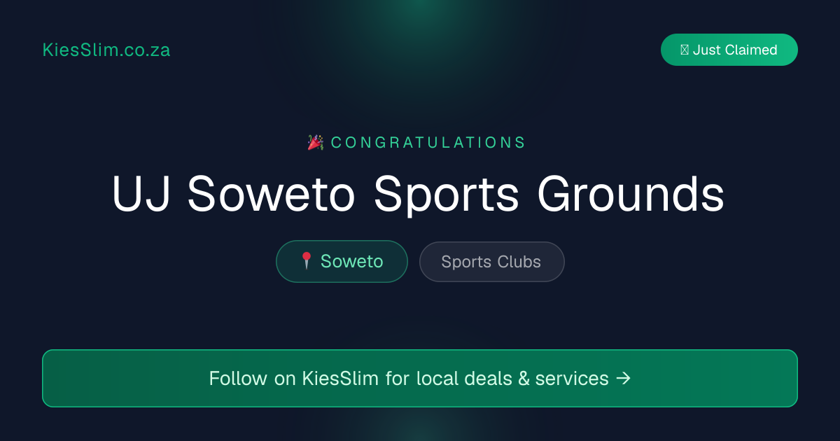UJ Soweto Sports Grounds
