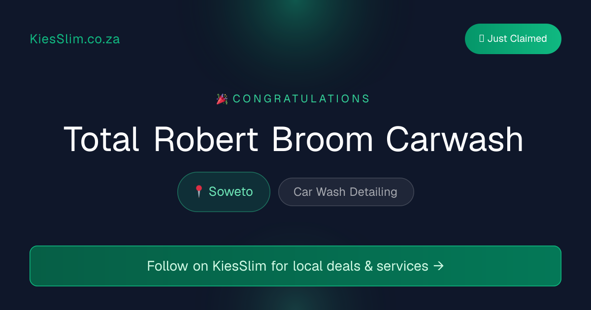 Total Robert Broom Carwash