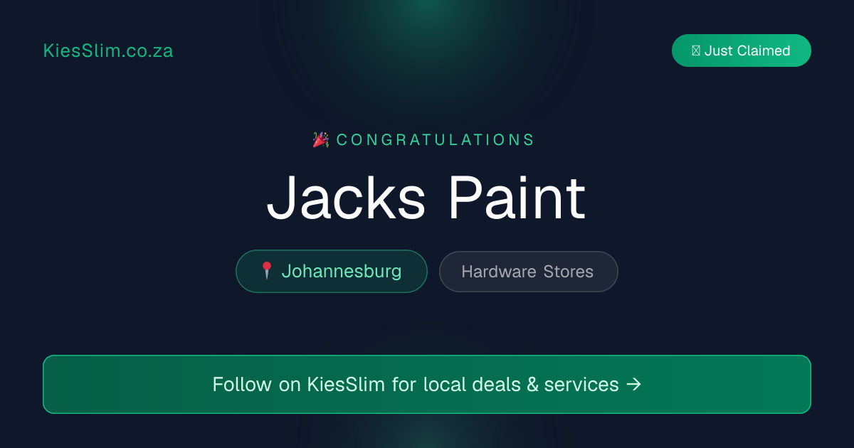 Jacks Paint