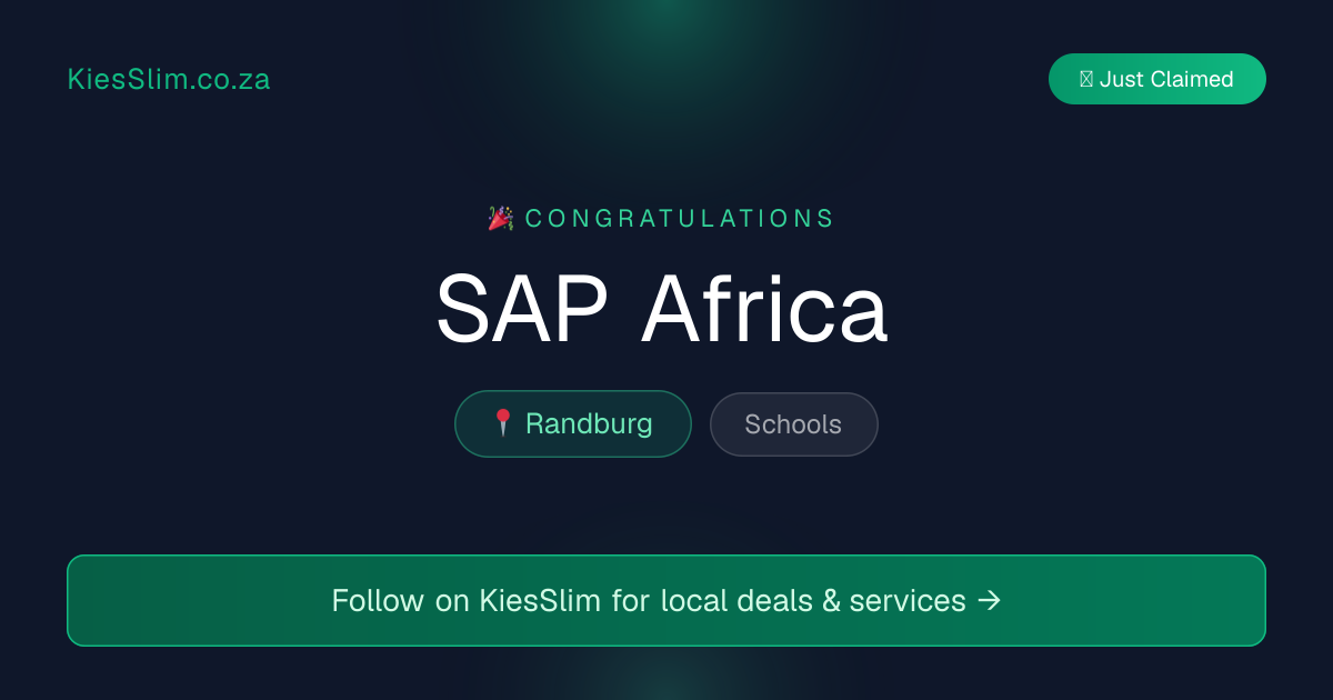 SAP Africa