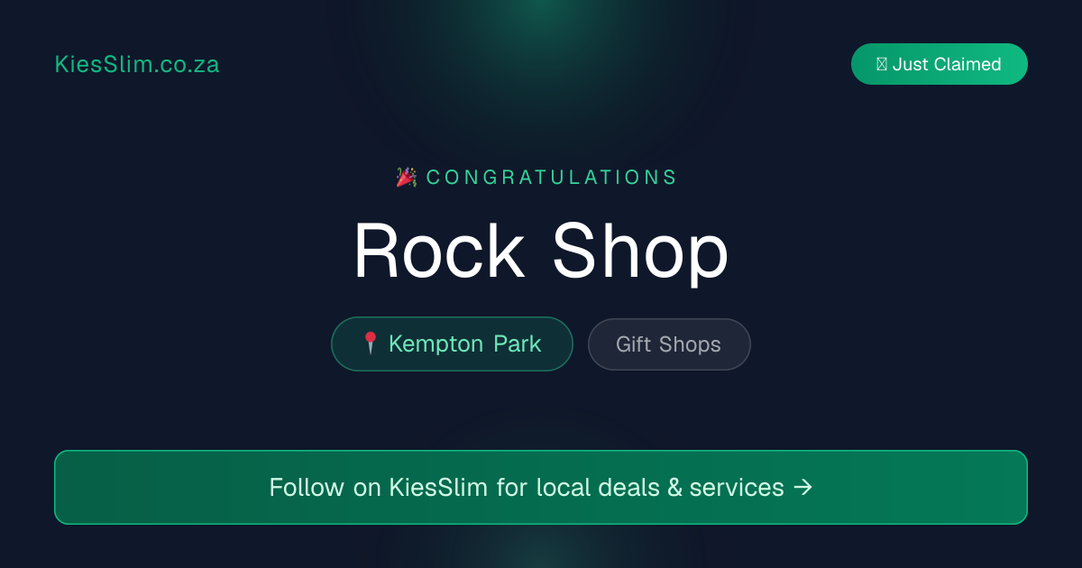 Rock Shop