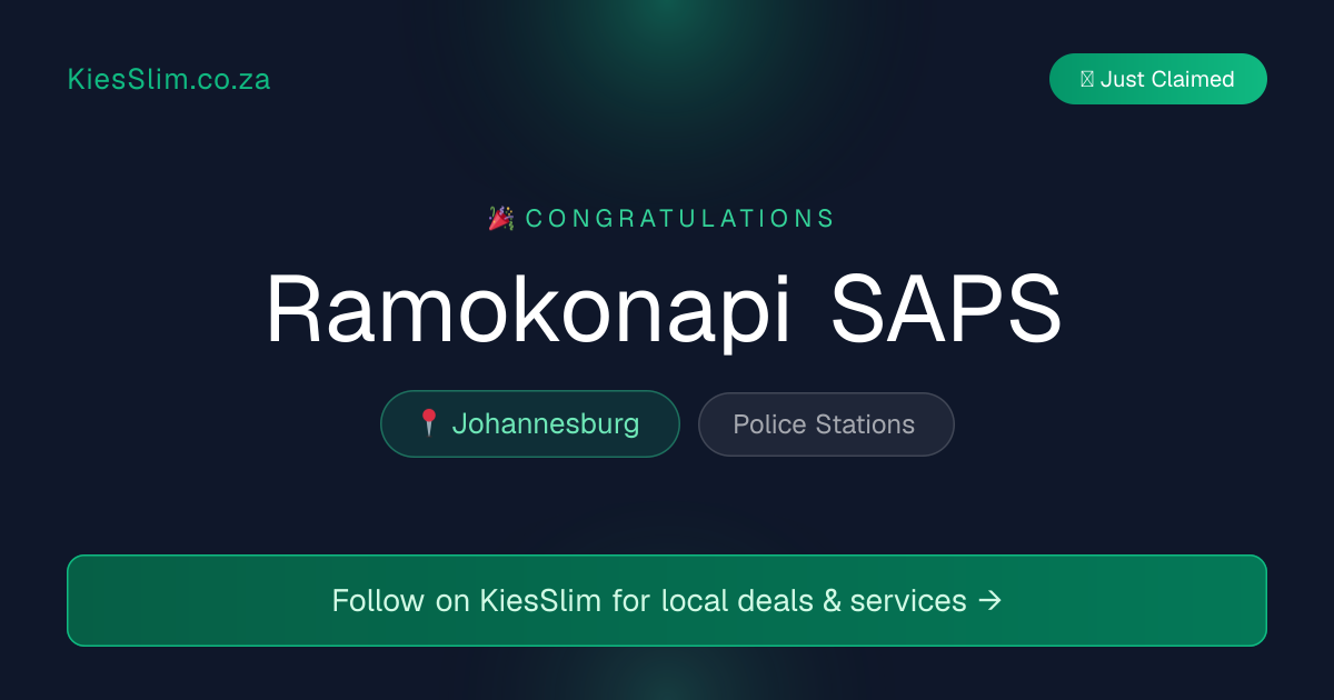 Ramokonapi SAPS