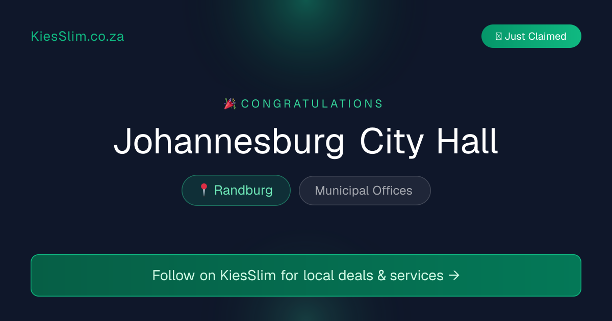 Johannesburg City Hall