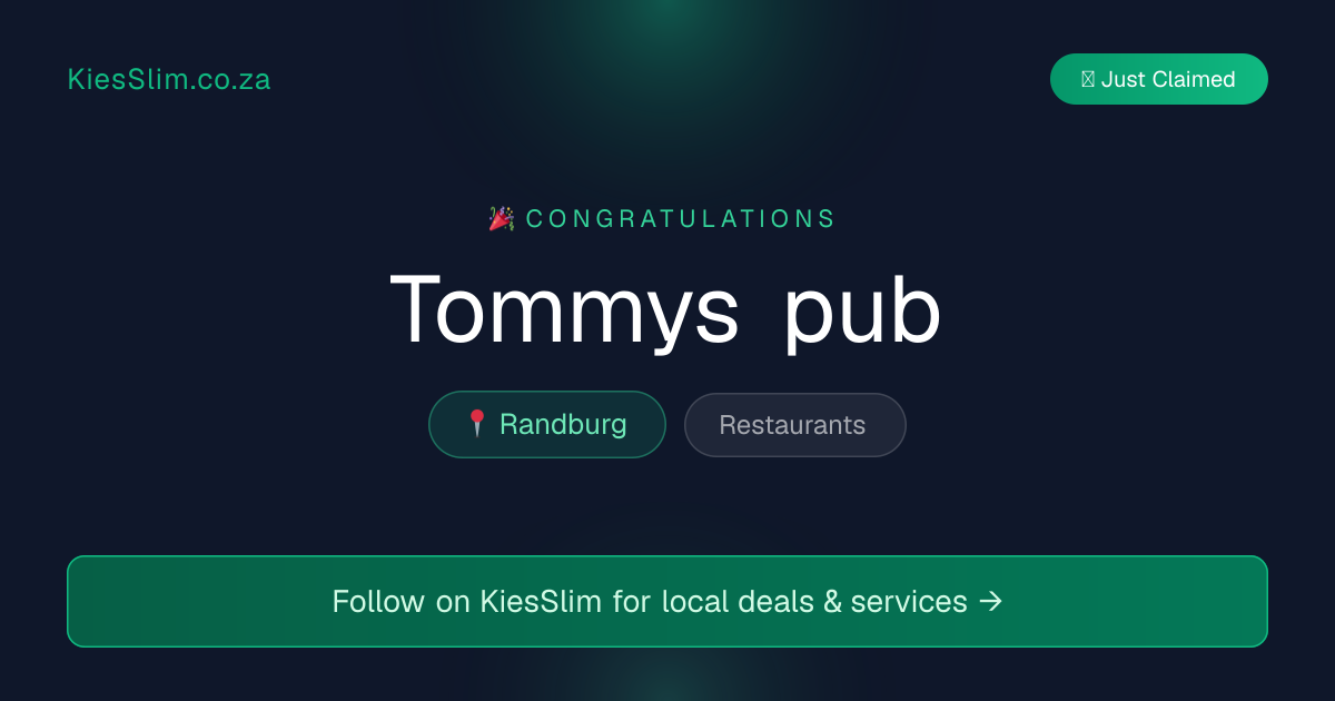 Tommys pub