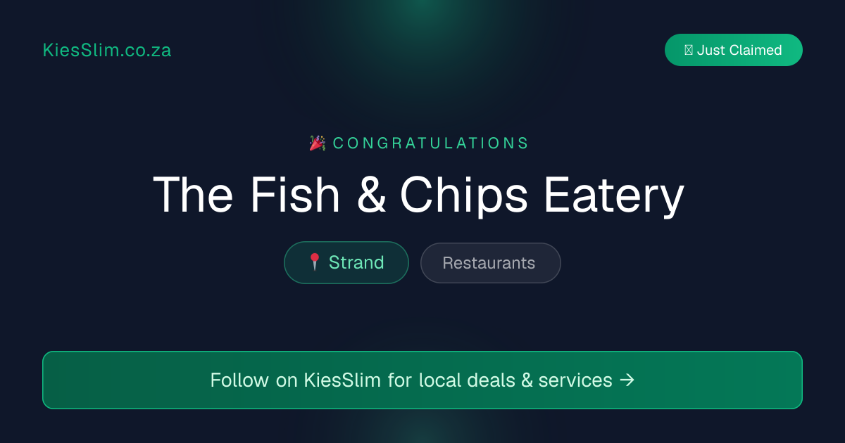 The Fish & Chips Eatery