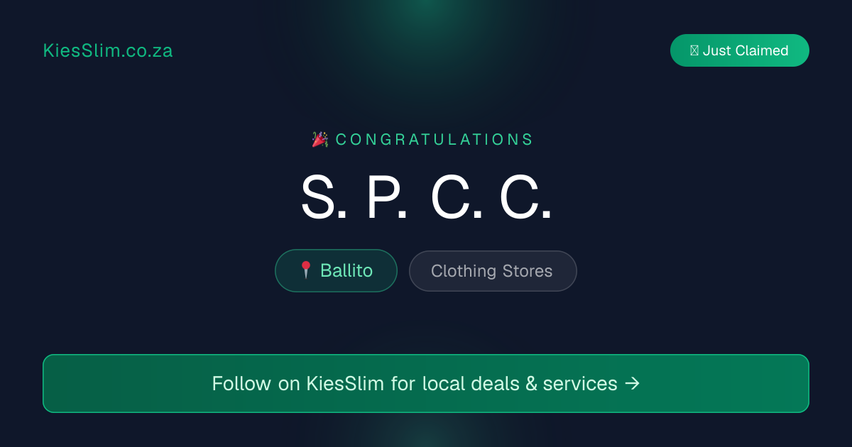 S. P. C. C.