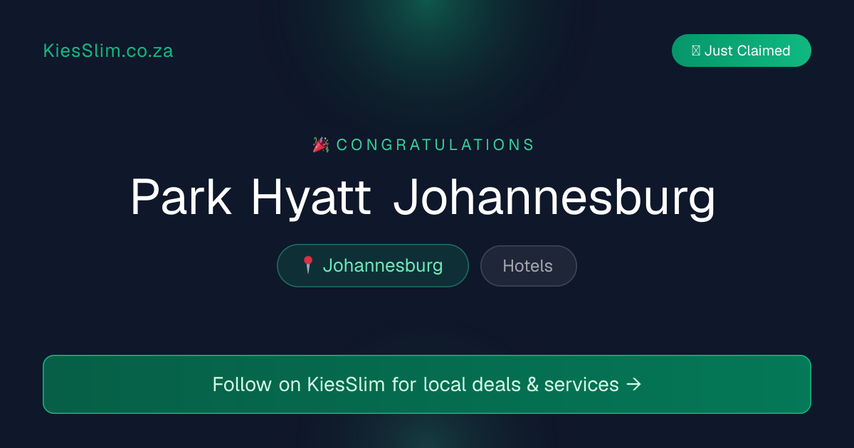 Park Hyatt Johannesburg