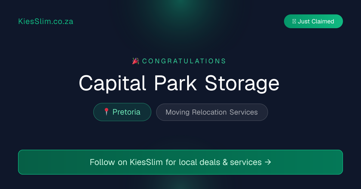 Capital Park Storage