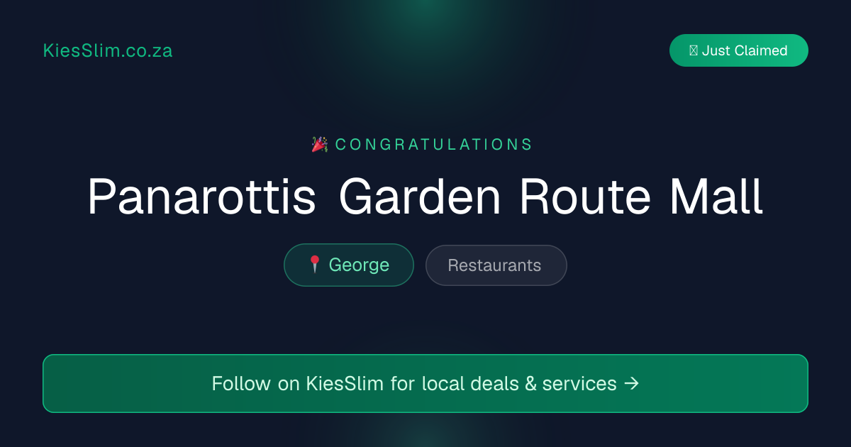 Panarottis Garden Route Mall